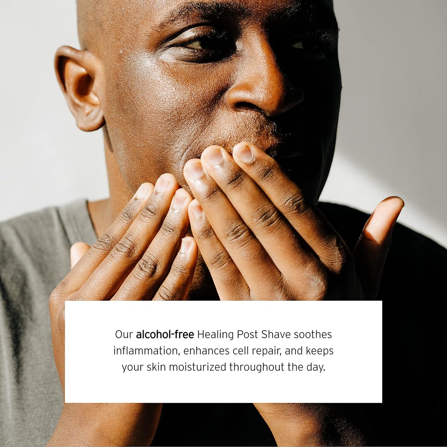 SUPPLY Healing Post Shave- Juniper and Bergamot After Shave- Alcohol- Free Soothing Formula for Men- Nourishes, Soothes and Boost Cell Repair- for Sensitive and Acne-Prone Skin- 2 oz. Bottle