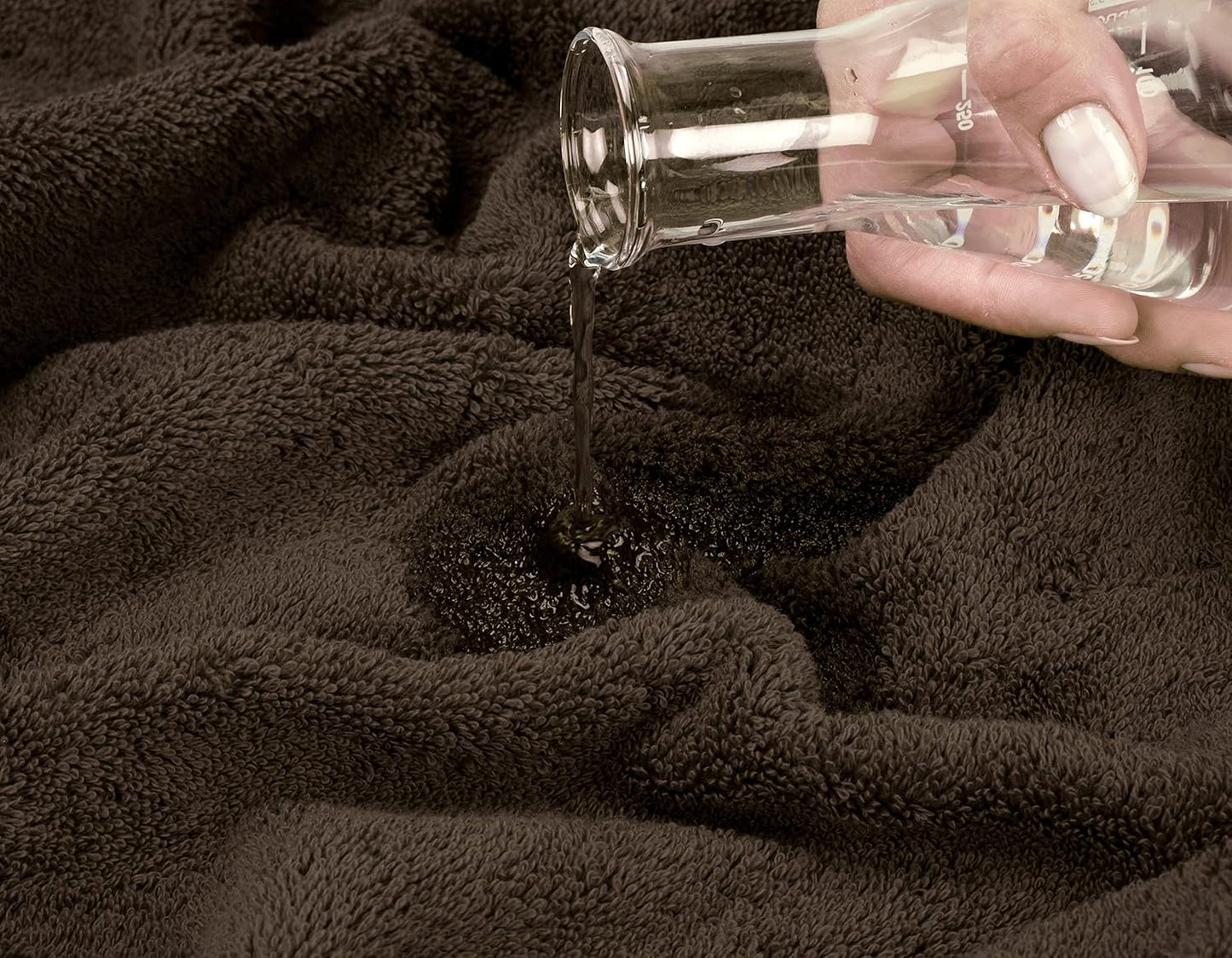 American Soft Linen Premium 3 Piece Towel Set, 1 Bath Towel 1 Hand Towel 1 Washcloth, 600 GSM 100% Cotton Turkish Towels for Bathroom, Brown Towel Set