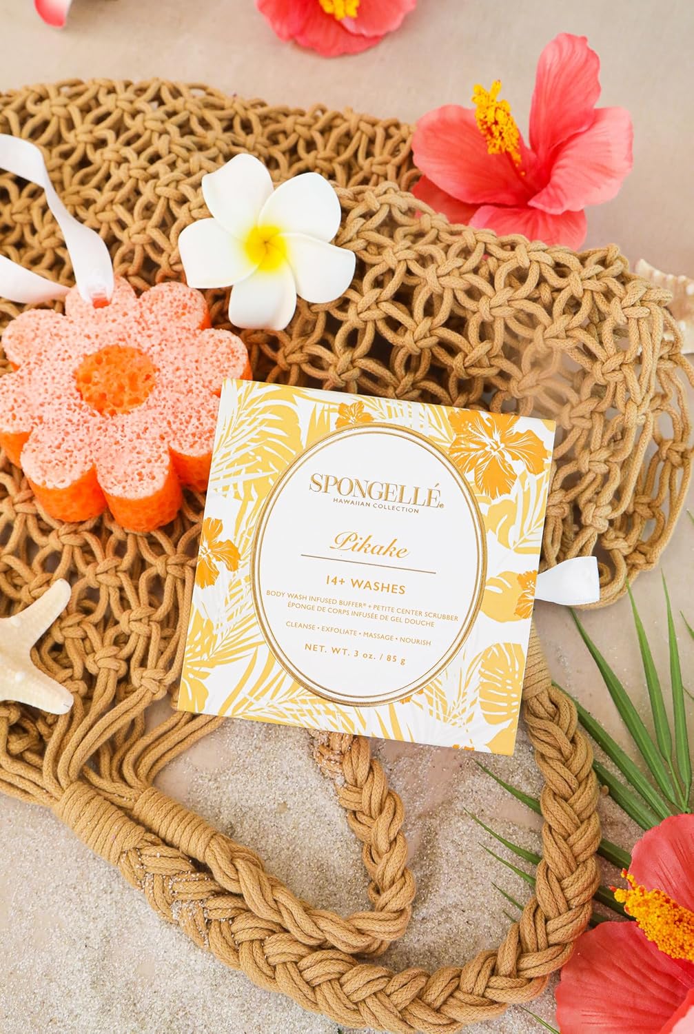 Spongellé Hawaiian Pikake Botanical Body Wash Sponge