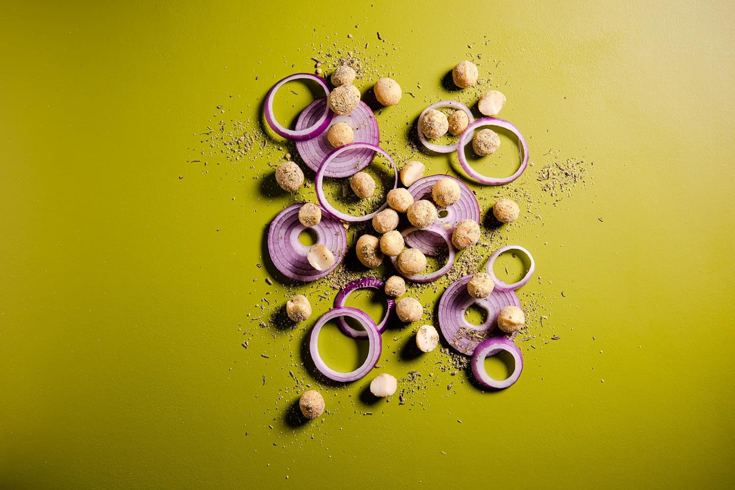 House of Macadamias Premium Seasoned Macadamia Nuts, Onion, Zero Sugar, Bulk Nuts, Keto, Vegan, Paleo, All Natural, Dairy Free, Healthy Snack, 6 x 4oz