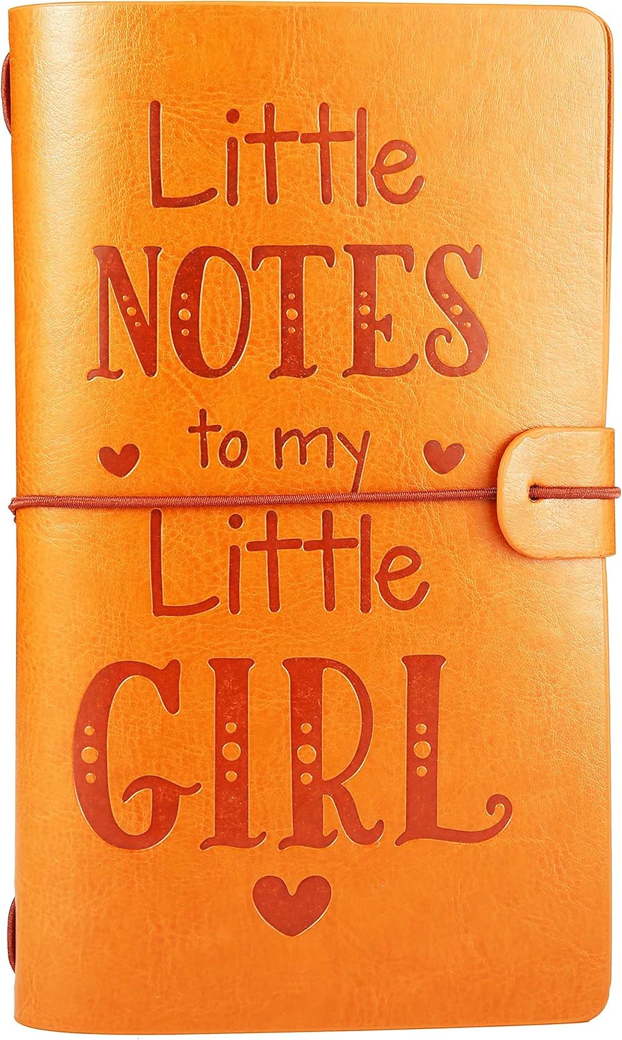 FYSIA Daughter Gift-Baby Journal Gift Shower for Daughter-Little Notes to My Little Girl-Baby Girl Keepsake-Mother to Daughter Gift-Refillable Photo Diary Journal-Memory Notebook Gift