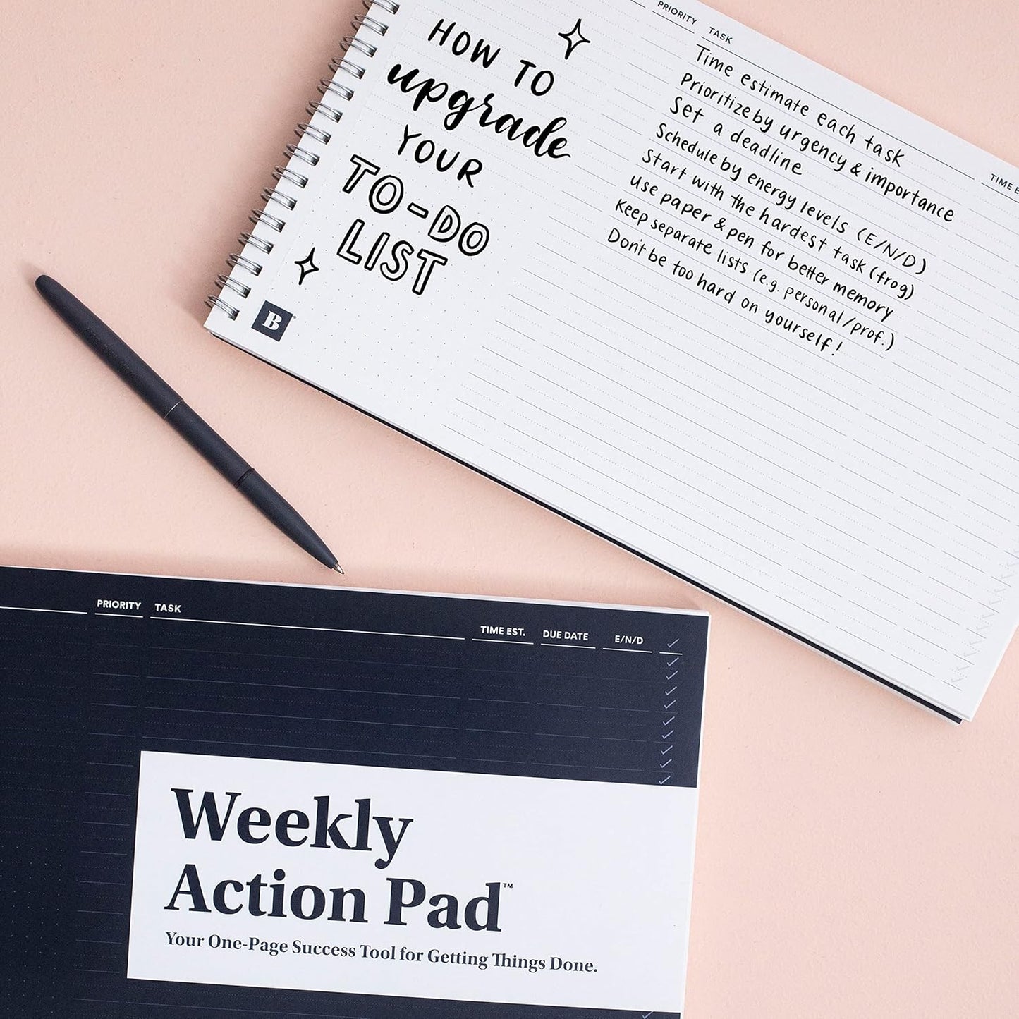 BestSelf Co. Task Planner: 1 Year of Tear-Off Sheets for Optimal Week Planning with Daily To-Do List & Planner
