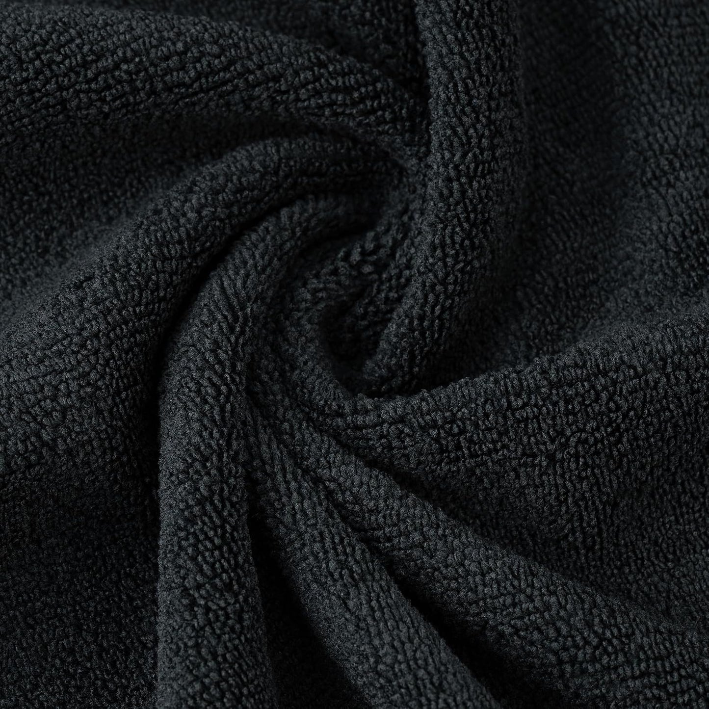 POLYTE Professional Quick Dry Lint Free Microfiber Hair Drying Salon Towel, 20 x 40 in, 2 Pack