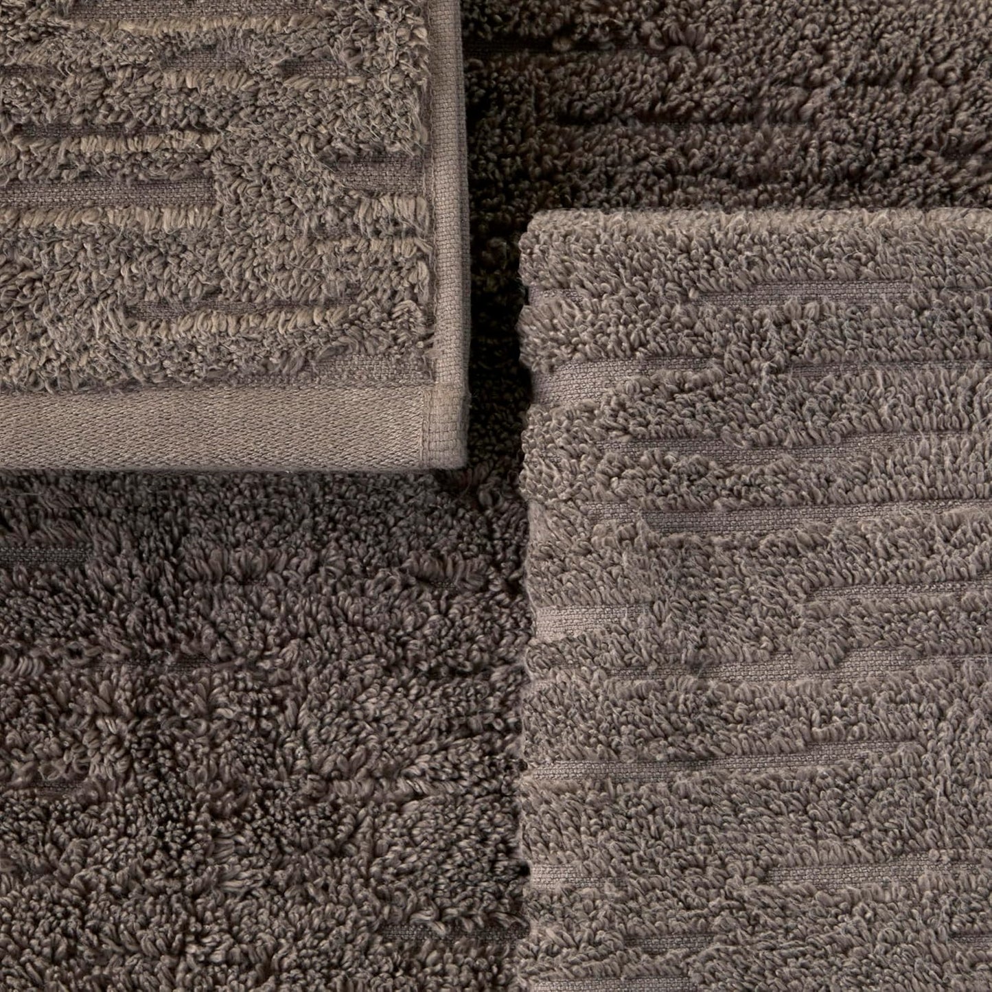 SKL Home CloudSoft Cotton Luxury Bath Towel for Bath & Gift, Mink Brown