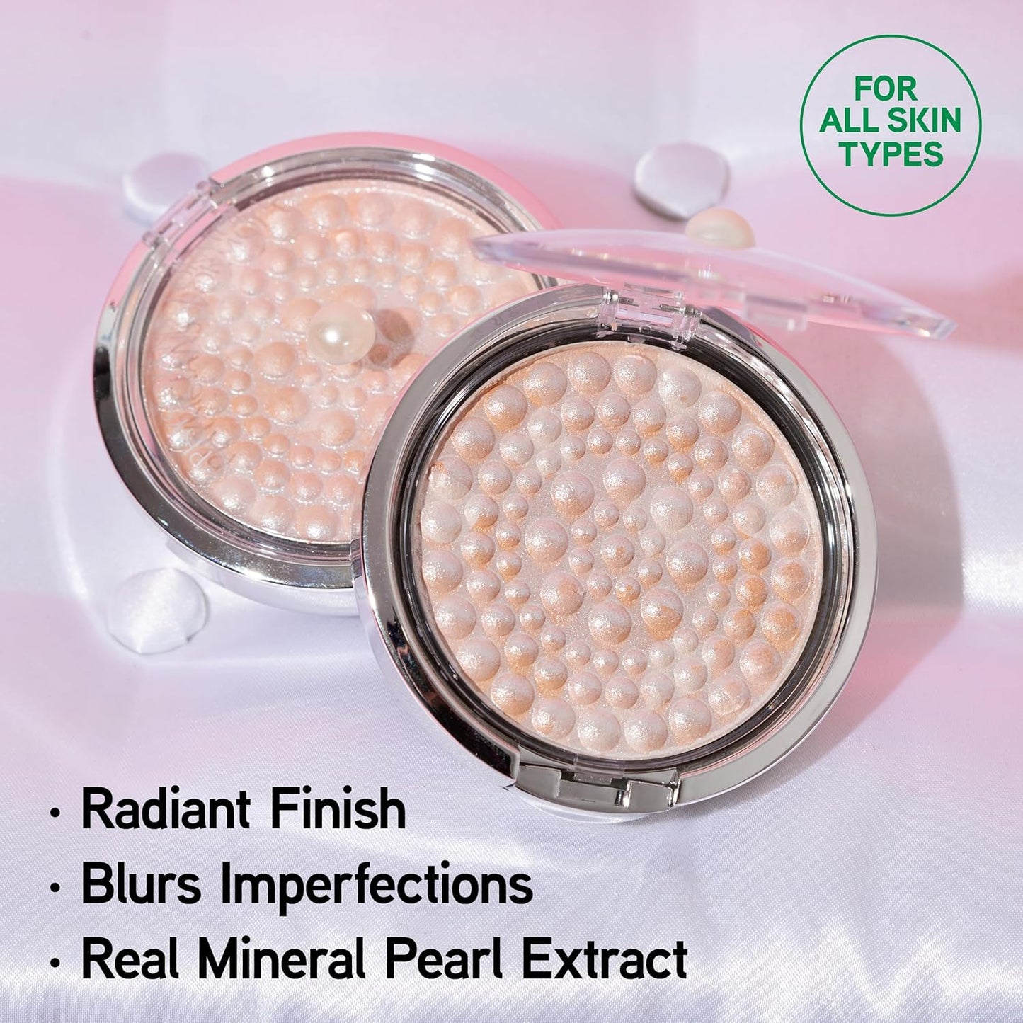Physicians Formula Powder Palette Mineral Glow Pearls, Hypoallergenic Face Powder, Silky Smooth & Radiant Finish – Beige Pearl