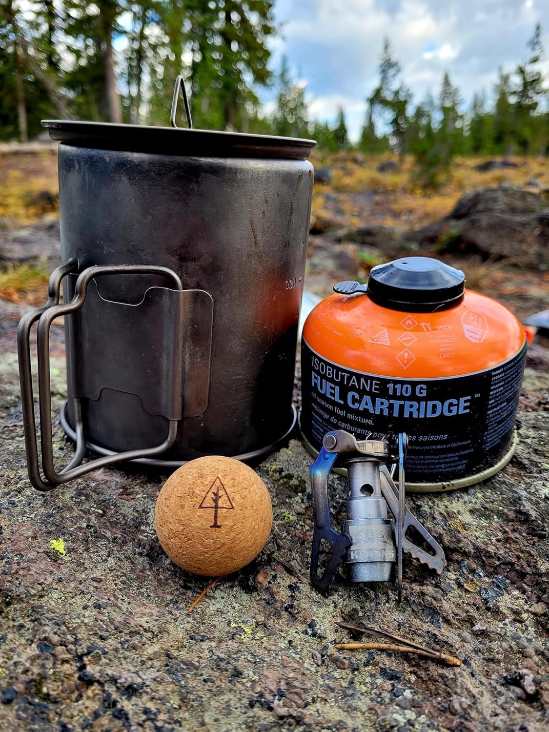 Travel Cork Massage Ball | Lightweight, Sustainable Alternative to Lacrosse Ball for Muscle Pain Relief (1.4 Inch (Pack of 2), Sanded Cork)