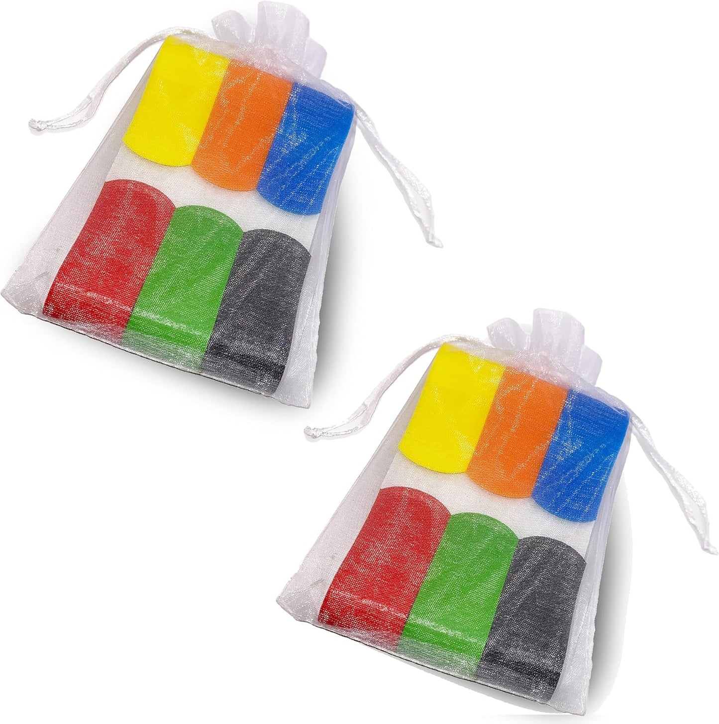 Towel Keep - 6 Piece Towel Tags With Colored Clips