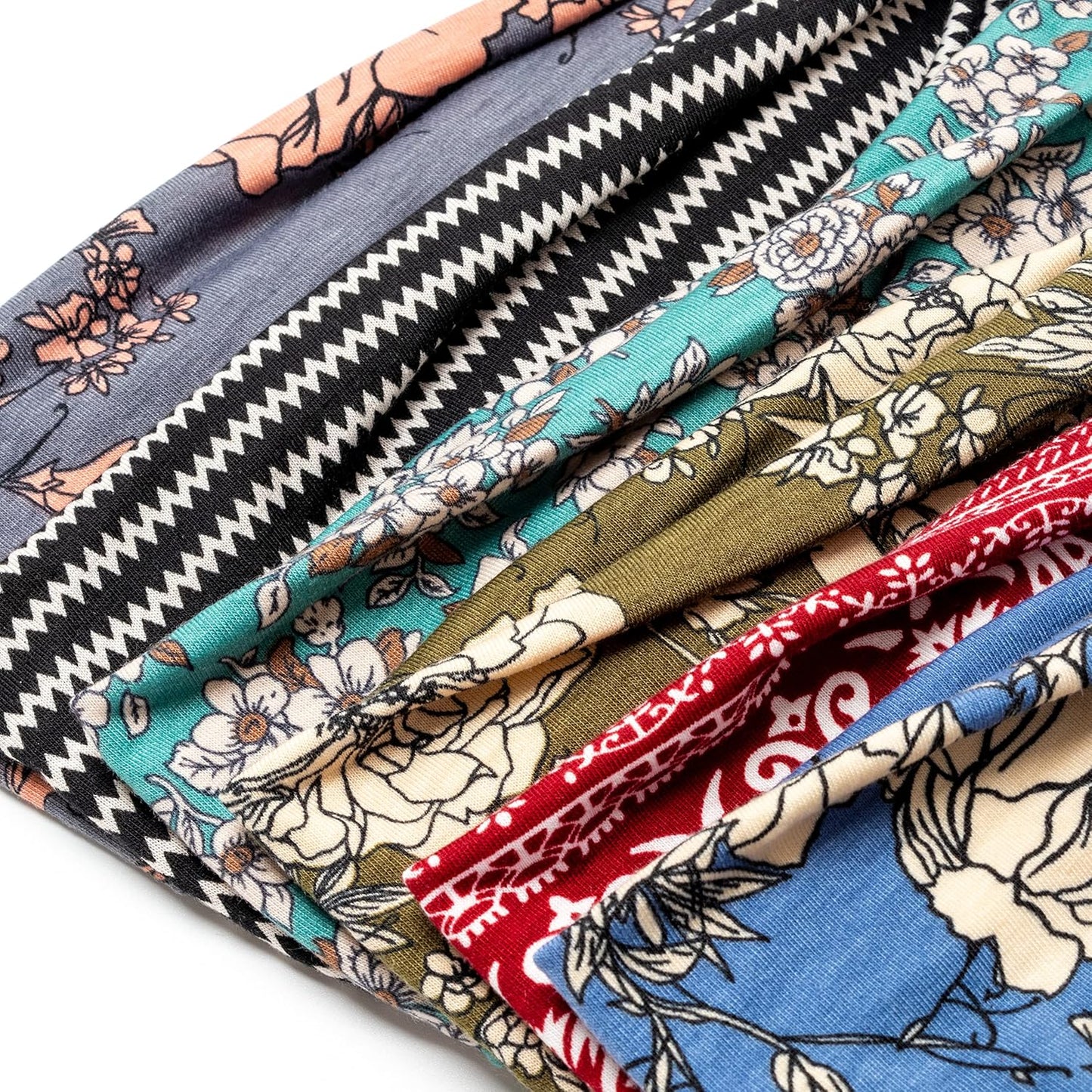 DRESHOW Yoga Sports Headbands for Women Girls Elastic Non-Slip Headband Running Workout Hair Bands Accessories